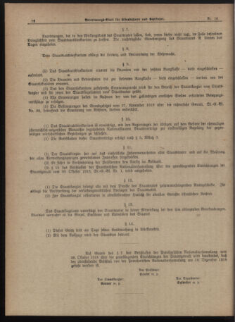 Verordnungs-Blatt für Eisenbahnen und Schiffahrt: Veröffentlichungen in Tarif- und Transport-Angelegenheiten 19181228 Seite: 14