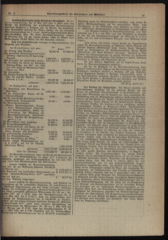 Verordnungs-Blatt für Eisenbahnen und Schiffahrt: Veröffentlichungen in Tarif- und Transport-Angelegenheiten 19190111 Seite: 3