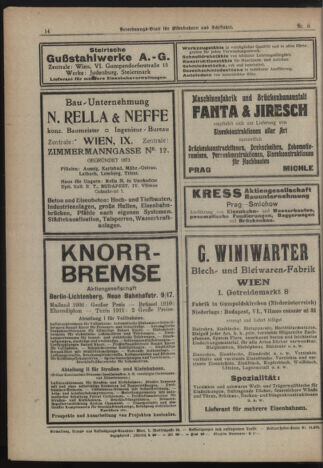 Verordnungs-Blatt für Eisenbahnen und Schiffahrt: Veröffentlichungen in Tarif- und Transport-Angelegenheiten 19190111 Seite: 4