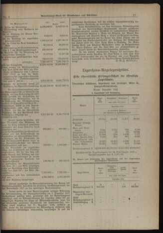 Verordnungs-Blatt für Eisenbahnen und Schiffahrt: Veröffentlichungen in Tarif- und Transport-Angelegenheiten 19190114 Seite: 7