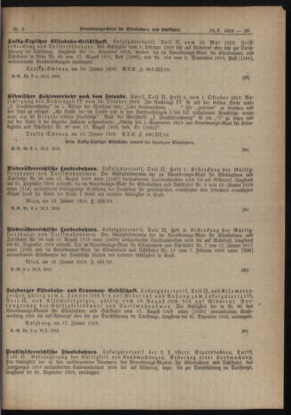 Verordnungs-Blatt für Eisenbahnen und Schiffahrt: Veröffentlichungen in Tarif- und Transport-Angelegenheiten 19190118 Seite: 5