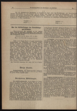 Verordnungs-Blatt für Eisenbahnen und Schiffahrt: Veröffentlichungen in Tarif- und Transport-Angelegenheiten 19190121 Seite: 2