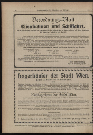 Verordnungs-Blatt für Eisenbahnen und Schiffahrt: Veröffentlichungen in Tarif- und Transport-Angelegenheiten 19190121 Seite: 8