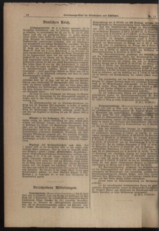 Verordnungs-Blatt für Eisenbahnen und Schiffahrt: Veröffentlichungen in Tarif- und Transport-Angelegenheiten 19190130 Seite: 2