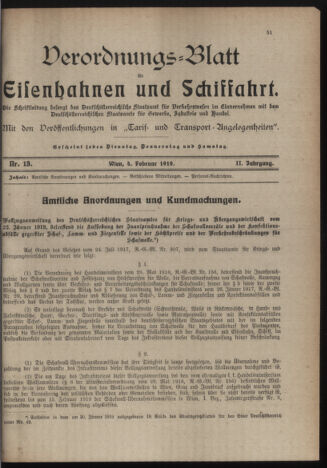 Verordnungs-Blatt für Eisenbahnen und Schiffahrt: Veröffentlichungen in Tarif- und Transport-Angelegenheiten