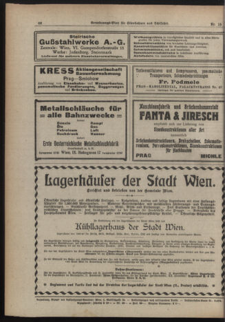 Verordnungs-Blatt für Eisenbahnen und Schiffahrt: Veröffentlichungen in Tarif- und Transport-Angelegenheiten 19190208 Seite: 16