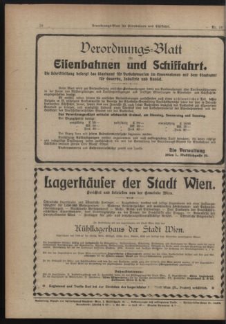 Verordnungs-Blatt für Eisenbahnen und Schiffahrt: Veröffentlichungen in Tarif- und Transport-Angelegenheiten 19190211 Seite: 8