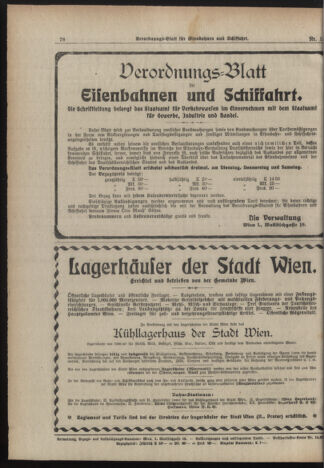 Verordnungs-Blatt für Eisenbahnen und Schiffahrt: Veröffentlichungen in Tarif- und Transport-Angelegenheiten 19190215 Seite: 10