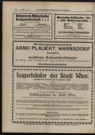 Verordnungs-Blatt für Eisenbahnen und Schiffahrt: Veröffentlichungen in Tarif- und Transport-Angelegenheiten 19190301 Seite: 6