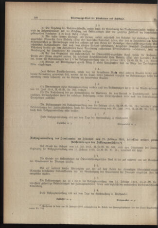 Verordnungs-Blatt für Eisenbahnen und Schiffahrt: Veröffentlichungen in Tarif- und Transport-Angelegenheiten 19190304 Seite: 2