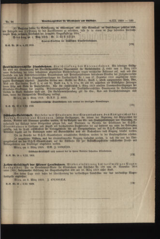 Verordnungs-Blatt für Eisenbahnen und Schiffahrt: Veröffentlichungen in Tarif- und Transport-Angelegenheiten 19190306 Seite: 5