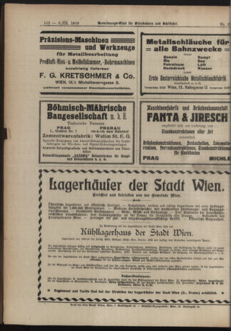 Verordnungs-Blatt für Eisenbahnen und Schiffahrt: Veröffentlichungen in Tarif- und Transport-Angelegenheiten 19190308 Seite: 4