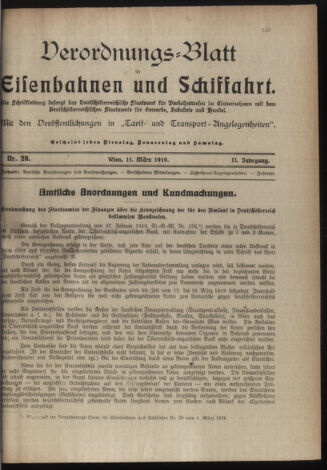 Verordnungs-Blatt für Eisenbahnen und Schiffahrt: Veröffentlichungen in Tarif- und Transport-Angelegenheiten