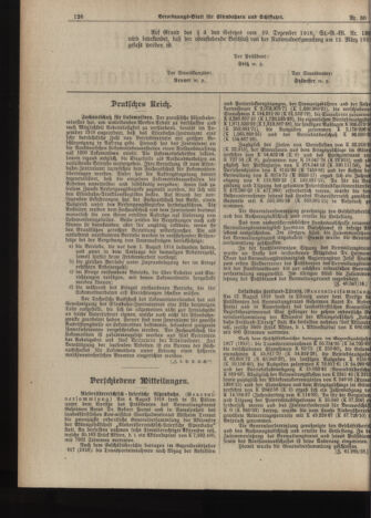 Verordnungs-Blatt für Eisenbahnen und Schiffahrt: Veröffentlichungen in Tarif- und Transport-Angelegenheiten 19190315 Seite: 2