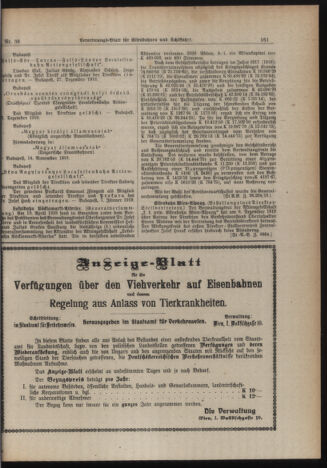 Verordnungs-Blatt für Eisenbahnen und Schiffahrt: Veröffentlichungen in Tarif- und Transport-Angelegenheiten 19190403 Seite: 13