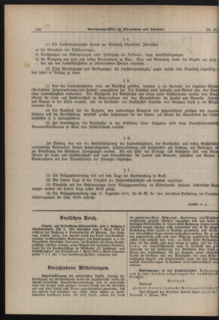 Verordnungs-Blatt für Eisenbahnen und Schiffahrt: Veröffentlichungen in Tarif- und Transport-Angelegenheiten 19190403 Seite: 2