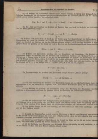 Verordnungs-Blatt für Eisenbahnen und Schiffahrt: Veröffentlichungen in Tarif- und Transport-Angelegenheiten 19190408 Seite: 10