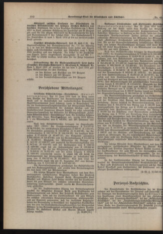 Verordnungs-Blatt für Eisenbahnen und Schiffahrt: Veröffentlichungen in Tarif- und Transport-Angelegenheiten 19190419 Seite: 14