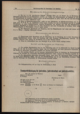 Verordnungs-Blatt für Eisenbahnen und Schiffahrt: Veröffentlichungen in Tarif- und Transport-Angelegenheiten 19190419 Seite: 4