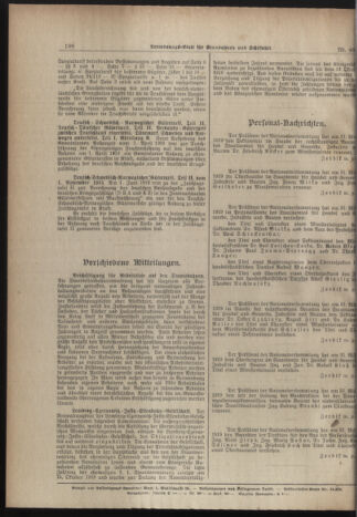 Verordnungs-Blatt für Eisenbahnen und Schiffahrt: Veröffentlichungen in Tarif- und Transport-Angelegenheiten 19190424 Seite: 20