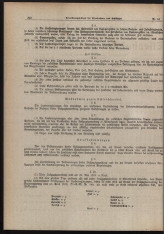 Verordnungs-Blatt für Eisenbahnen und Schiffahrt: Veröffentlichungen in Tarif- und Transport-Angelegenheiten 19190510 Seite: 2