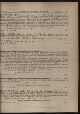 Verordnungs-Blatt für Eisenbahnen und Schiffahrt: Veröffentlichungen in Tarif- und Transport-Angelegenheiten 19190515 Seite: 9