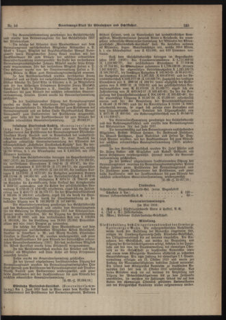 Verordnungs-Blatt für Eisenbahnen und Schiffahrt: Veröffentlichungen in Tarif- und Transport-Angelegenheiten 19190517 Seite: 7