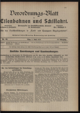 Verordnungs-Blatt für Eisenbahnen und Schiffahrt: Veröffentlichungen in Tarif- und Transport-Angelegenheiten