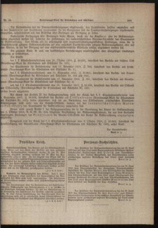 Verordnungs-Blatt für Eisenbahnen und Schiffahrt: Veröffentlichungen in Tarif- und Transport-Angelegenheiten 19190617 Seite: 3