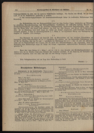 Verordnungs-Blatt für Eisenbahnen und Schiffahrt: Veröffentlichungen in Tarif- und Transport-Angelegenheiten 19190626 Seite: 2