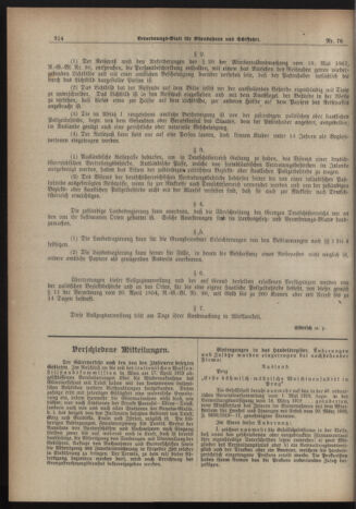 Verordnungs-Blatt für Eisenbahnen und Schiffahrt: Veröffentlichungen in Tarif- und Transport-Angelegenheiten 19190705 Seite: 2