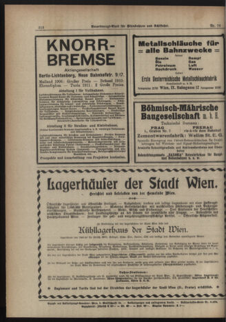 Verordnungs-Blatt für Eisenbahnen und Schiffahrt: Veröffentlichungen in Tarif- und Transport-Angelegenheiten 19190705 Seite: 6