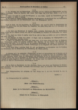 Verordnungs-Blatt für Eisenbahnen und Schiffahrt: Veröffentlichungen in Tarif- und Transport-Angelegenheiten 19190712 Seite: 7