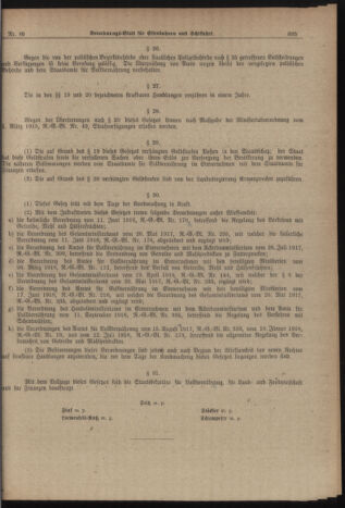 Verordnungs-Blatt für Eisenbahnen und Schiffahrt: Veröffentlichungen in Tarif- und Transport-Angelegenheiten 19190715 Seite: 11