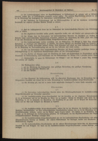 Verordnungs-Blatt für Eisenbahnen und Schiffahrt: Veröffentlichungen in Tarif- und Transport-Angelegenheiten 19190719 Seite: 2