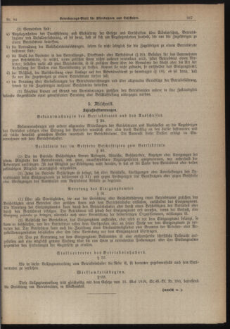 Verordnungs-Blatt für Eisenbahnen und Schiffahrt: Veröffentlichungen in Tarif- und Transport-Angelegenheiten 19190724 Seite: 5