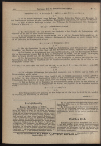 Verordnungs-Blatt für Eisenbahnen und Schiffahrt: Veröffentlichungen in Tarif- und Transport-Angelegenheiten 19190724 Seite: 8