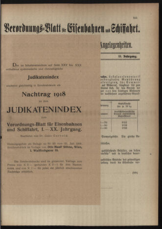 Verordnungs-Blatt für Eisenbahnen und Schiffahrt: Veröffentlichungen in Tarif- und Transport-Angelegenheiten 19190731 Seite: 3