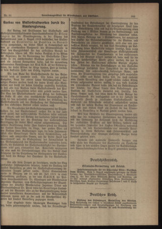 Verordnungs-Blatt für Eisenbahnen und Schiffahrt: Veröffentlichungen in Tarif- und Transport-Angelegenheiten 19190809 Seite: 7