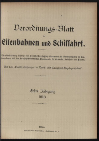 Verordnungs-Blatt für Eisenbahnen und Schiffahrt: Veröffentlichungen in Tarif- und Transport-Angelegenheiten 19190809 Seite: 9