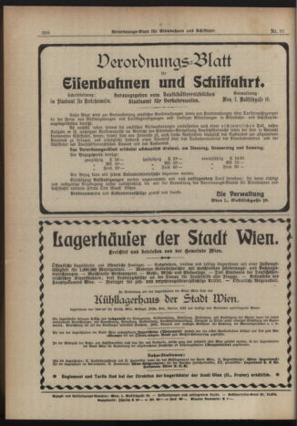 Verordnungs-Blatt für Eisenbahnen und Schiffahrt: Veröffentlichungen in Tarif- und Transport-Angelegenheiten 19190812 Seite: 8