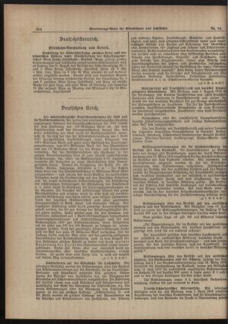 Verordnungs-Blatt für Eisenbahnen und Schiffahrt: Veröffentlichungen in Tarif- und Transport-Angelegenheiten 19190819 Seite: 2