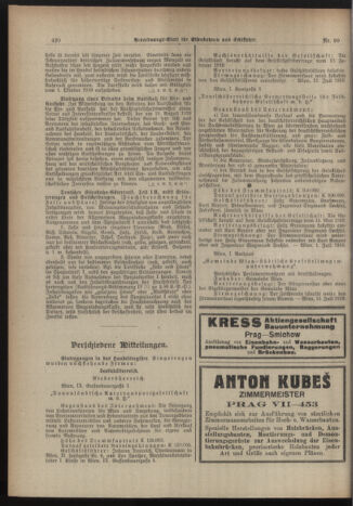 Verordnungs-Blatt für Eisenbahnen und Schiffahrt: Veröffentlichungen in Tarif- und Transport-Angelegenheiten 19190830 Seite: 2