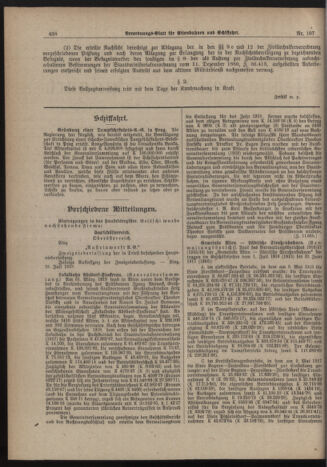 Verordnungs-Blatt für Eisenbahnen und Schiffahrt: Veröffentlichungen in Tarif- und Transport-Angelegenheiten 19190920 Seite: 2