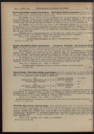 Verordnungs-Blatt für Eisenbahnen und Schiffahrt: Veröffentlichungen in Tarif- und Transport-Angelegenheiten 19190930 Seite: 12