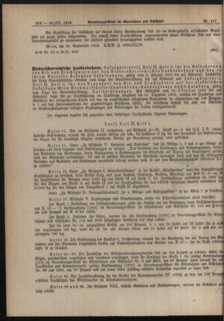 Verordnungs-Blatt für Eisenbahnen und Schiffahrt: Veröffentlichungen in Tarif- und Transport-Angelegenheiten 19190930 Seite: 20