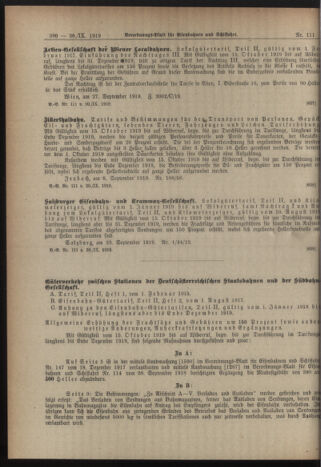 Verordnungs-Blatt für Eisenbahnen und Schiffahrt: Veröffentlichungen in Tarif- und Transport-Angelegenheiten 19190930 Seite: 8