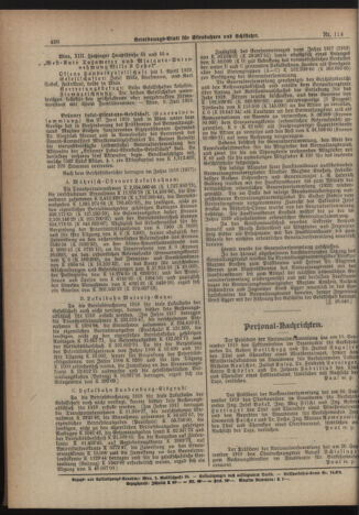 Verordnungs-Blatt für Eisenbahnen und Schiffahrt: Veröffentlichungen in Tarif- und Transport-Angelegenheiten 19191007 Seite: 2