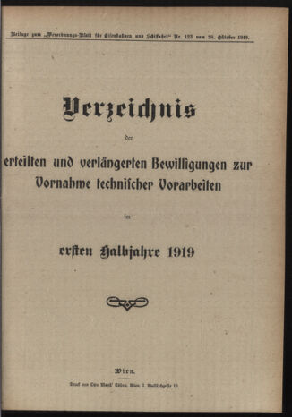 Verordnungs-Blatt für Eisenbahnen und Schiffahrt: Veröffentlichungen in Tarif- und Transport-Angelegenheiten 19191028 Seite: 3