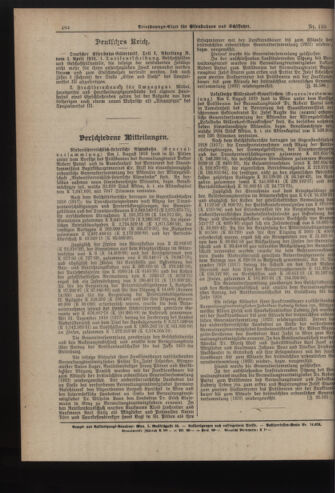 Verordnungs-Blatt für Eisenbahnen und Schiffahrt: Veröffentlichungen in Tarif- und Transport-Angelegenheiten 19191101 Seite: 2